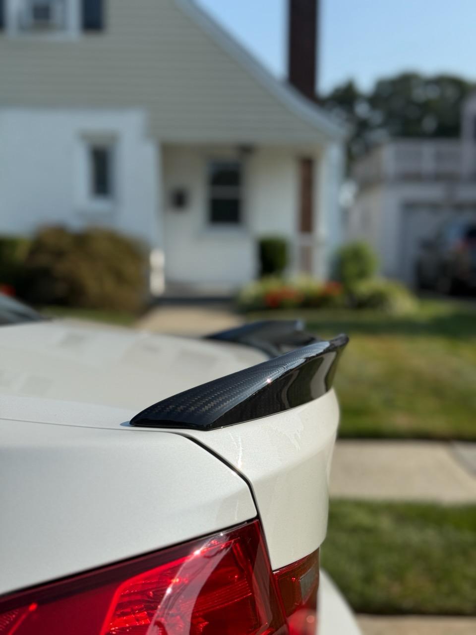 BMW Serie 3 F30 / M3 F80 Spoiler Trasero de Maletero Estilo CS en Carbono Prepreg por OPTIC (2012-2019)