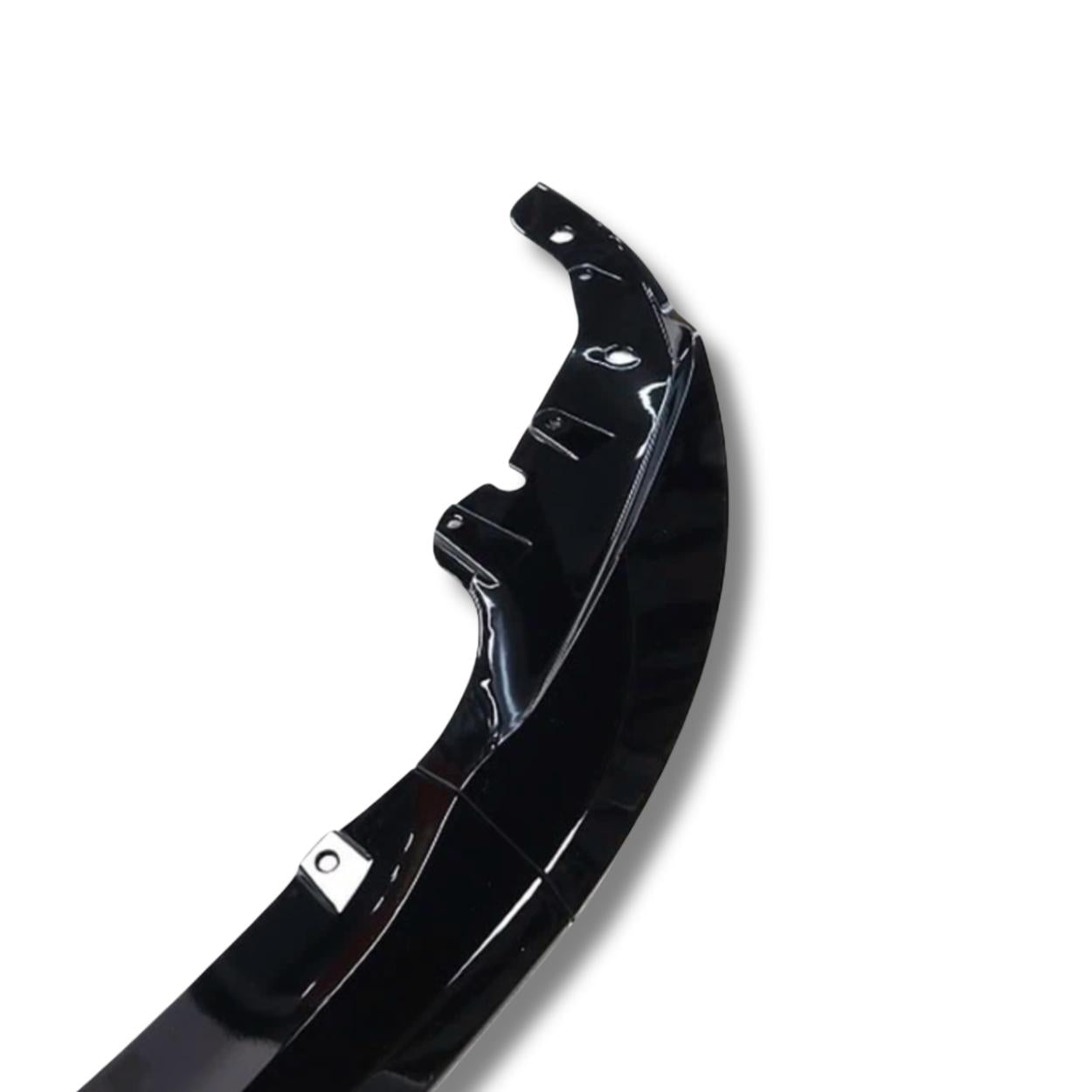 BMW 4 Series G22 M Sport Gloss Black MP Style Front Lip Splitter (2020+)