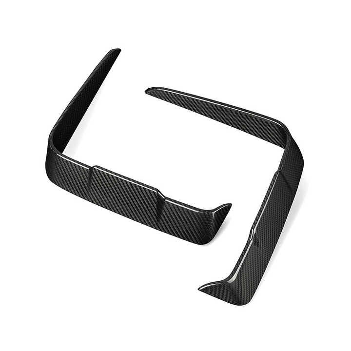 Inserciones de parachoques delantero de carbono prepreg para BMW Serie 4 G22 G23 por OPTIC (2020+)