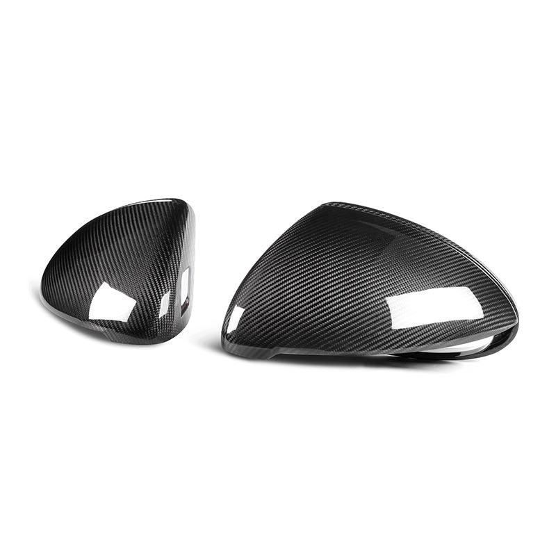 Porsche Cayenne 958.2 Pre-Preg Dry Carbon Fibre Mirror Covers (2015-2018) By OPTIC