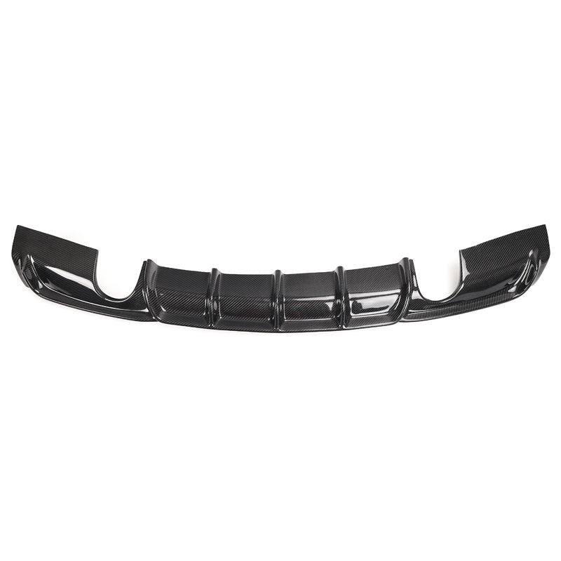 BMW Serie 3 F30 / F35 Difusor Trasero de Parachoques de Carbono Doble Escape (2013-2018)