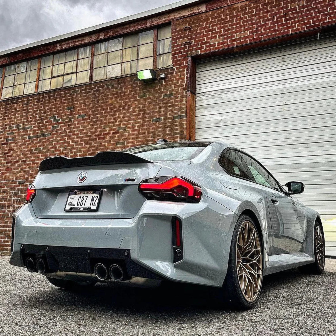 BMW Serie 2 G42 & M2 G87 Spoiler Trasero Estilo Mp de Carbono Prepreg Seco por OPTIC (2021+)