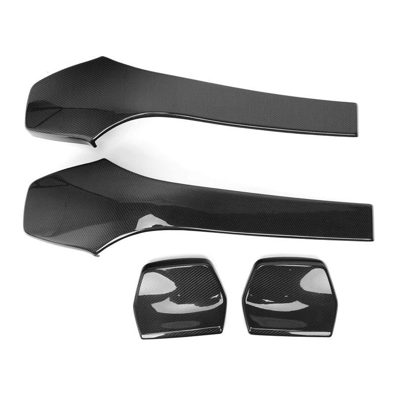 Cubiertas de respaldo de asiento de carbono prepreg para BMW M3 F80 / M4 F82 F83 por OPTIC (2014-2019)