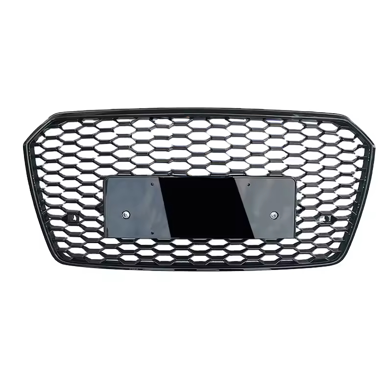 Audi A7/S7 C7.5 Parrilla tipo RS7 Negro Brillo Panal (2015-2018)