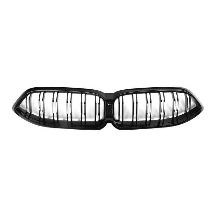 BMW Serie 8 G14 G15 G16 LCI Parrilla Doble Lama Negro Brillo (2023+)