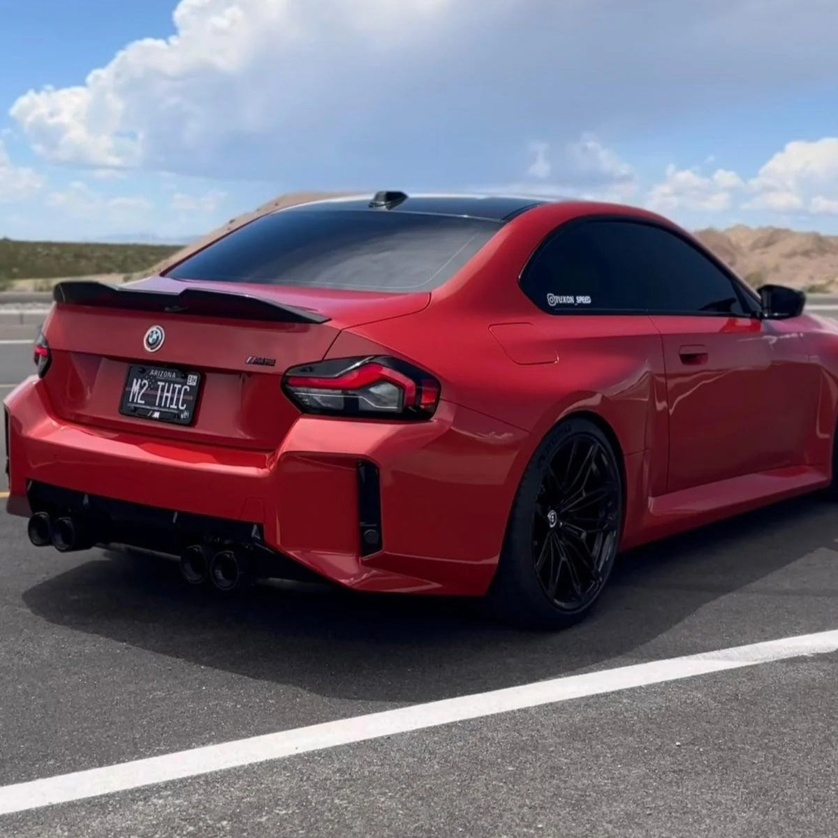 BMW Serie 2 G42 & M2 G87 Spoiler Trasero Estilo Mp de Carbono Prepreg Seco por OPTIC (2021+)