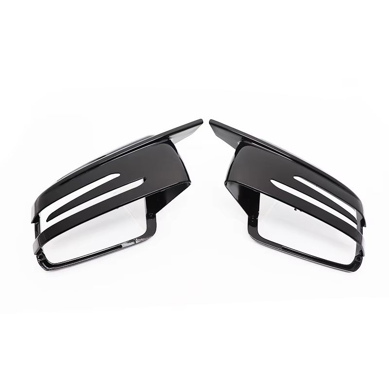 Mercedes W176/W204/W212/W221/X156 Gloss Black M-Style Mirror Covers