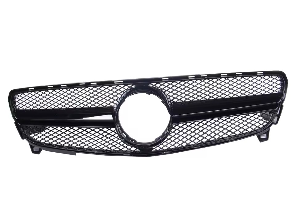 Mercedes A-Class W176 Facelift Gloss Black AMG Style Grill (2016-2018)