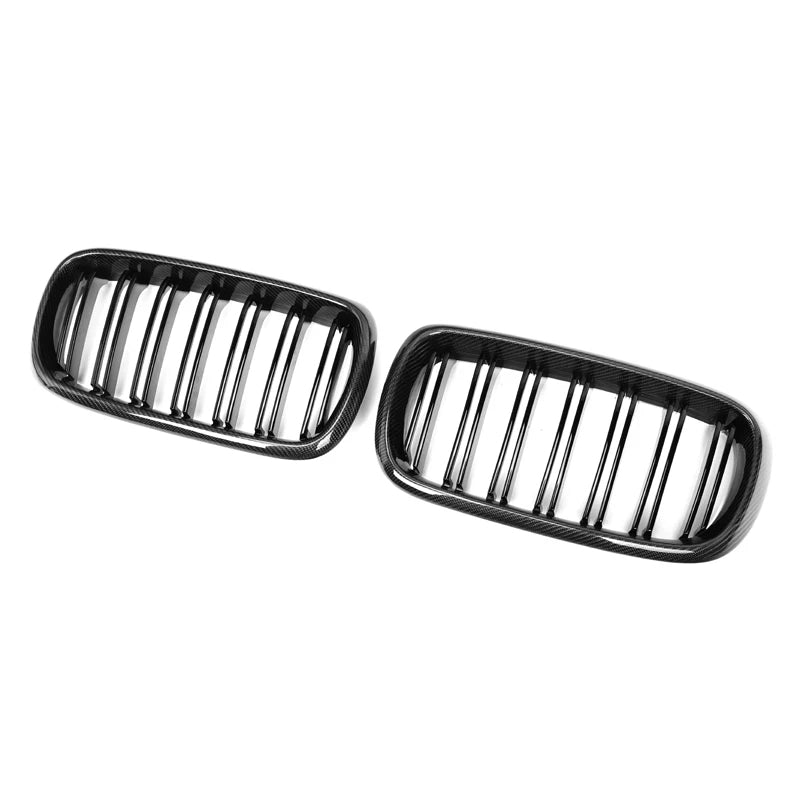 Parrilla Delantera de Carbono para BMW X5 X6 F15 F16 (2014-2018)