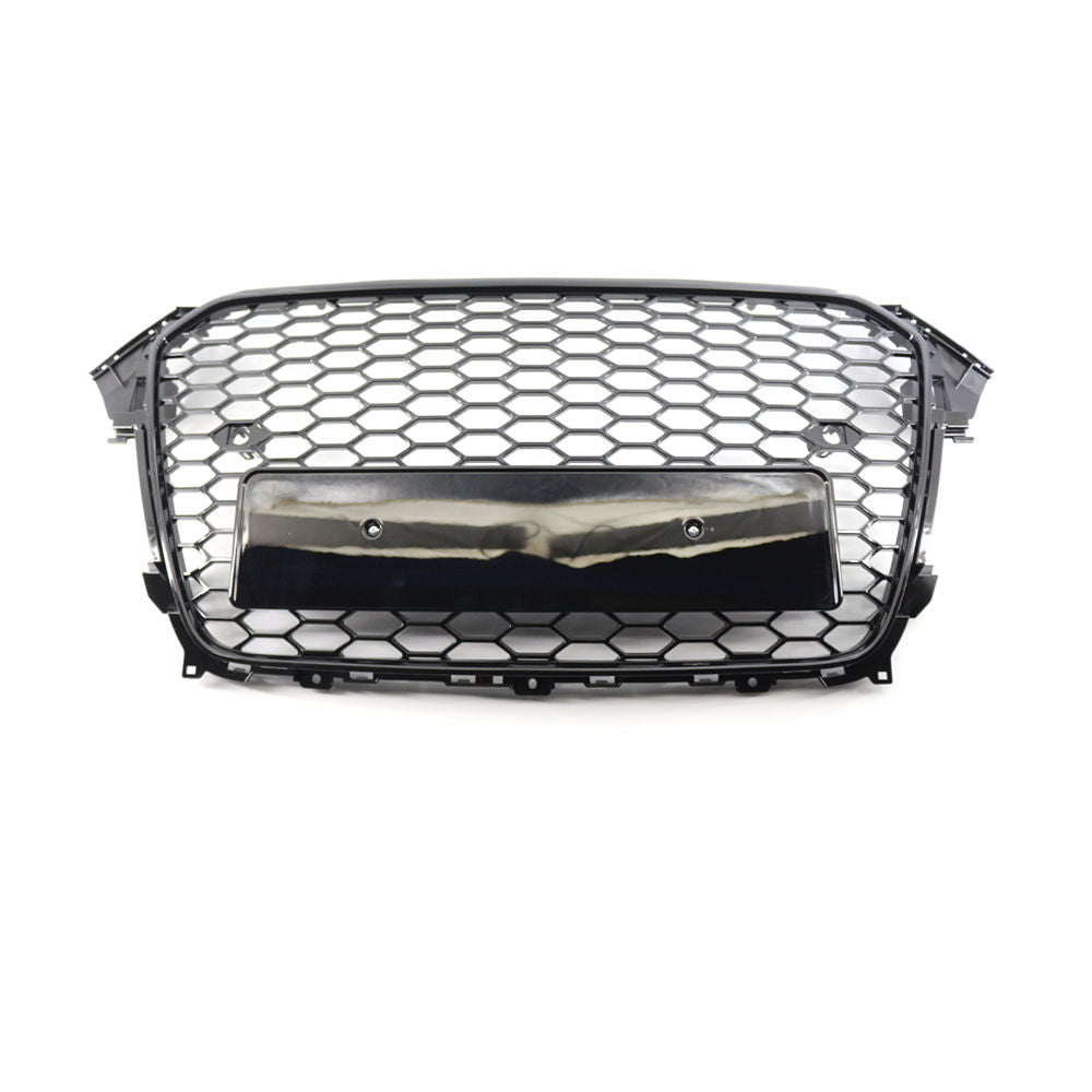 Audi A4/S4 B8.5 Parrilla tipo RS4 Negro Brillo Panal de Abeja (2013-2016)