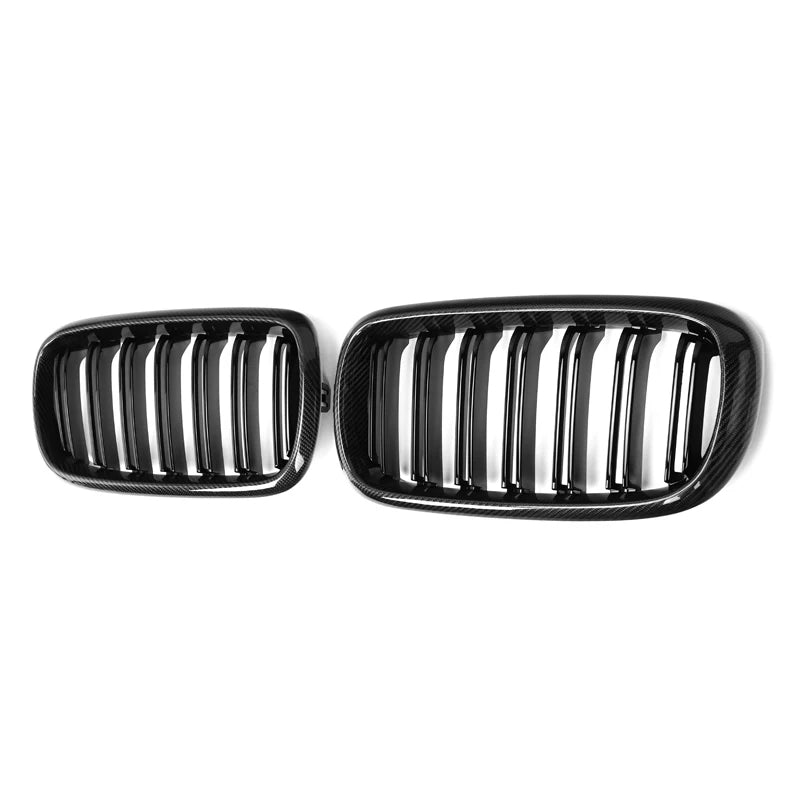 Parrilla Delantera de Carbono para BMW X5 X6 F15 F16 (2014-2018)