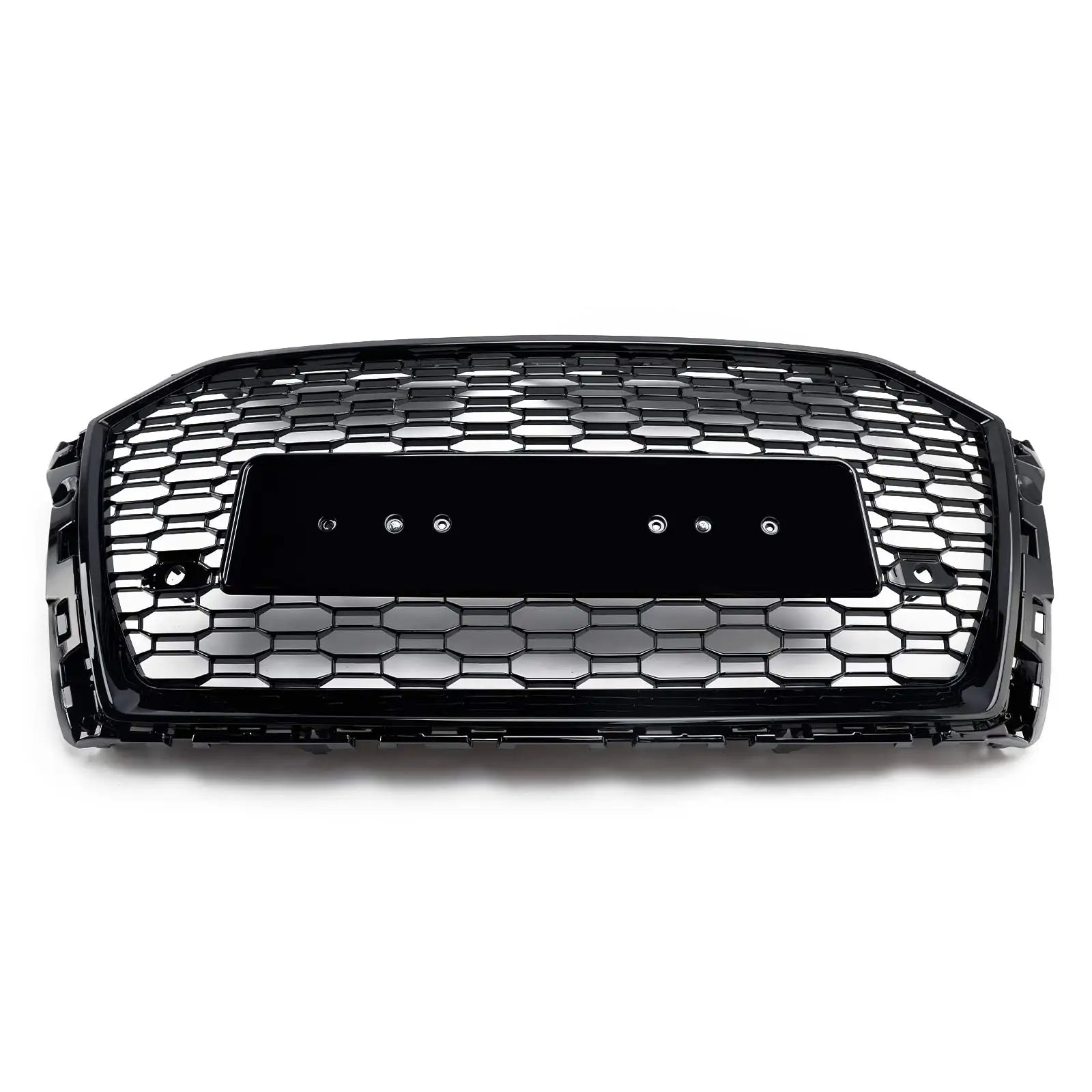 Parrilla tipo RS3 de panal en Negro Brillo para Audi A3/S3 8V (2016-2020)