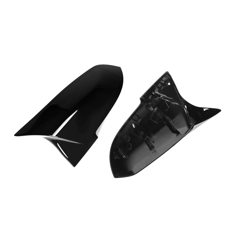 M Style Negro Brillante Espejo Wing Cubiertas Para BMW F20 F21 F22 F30 F32 F87 (2012-2019)