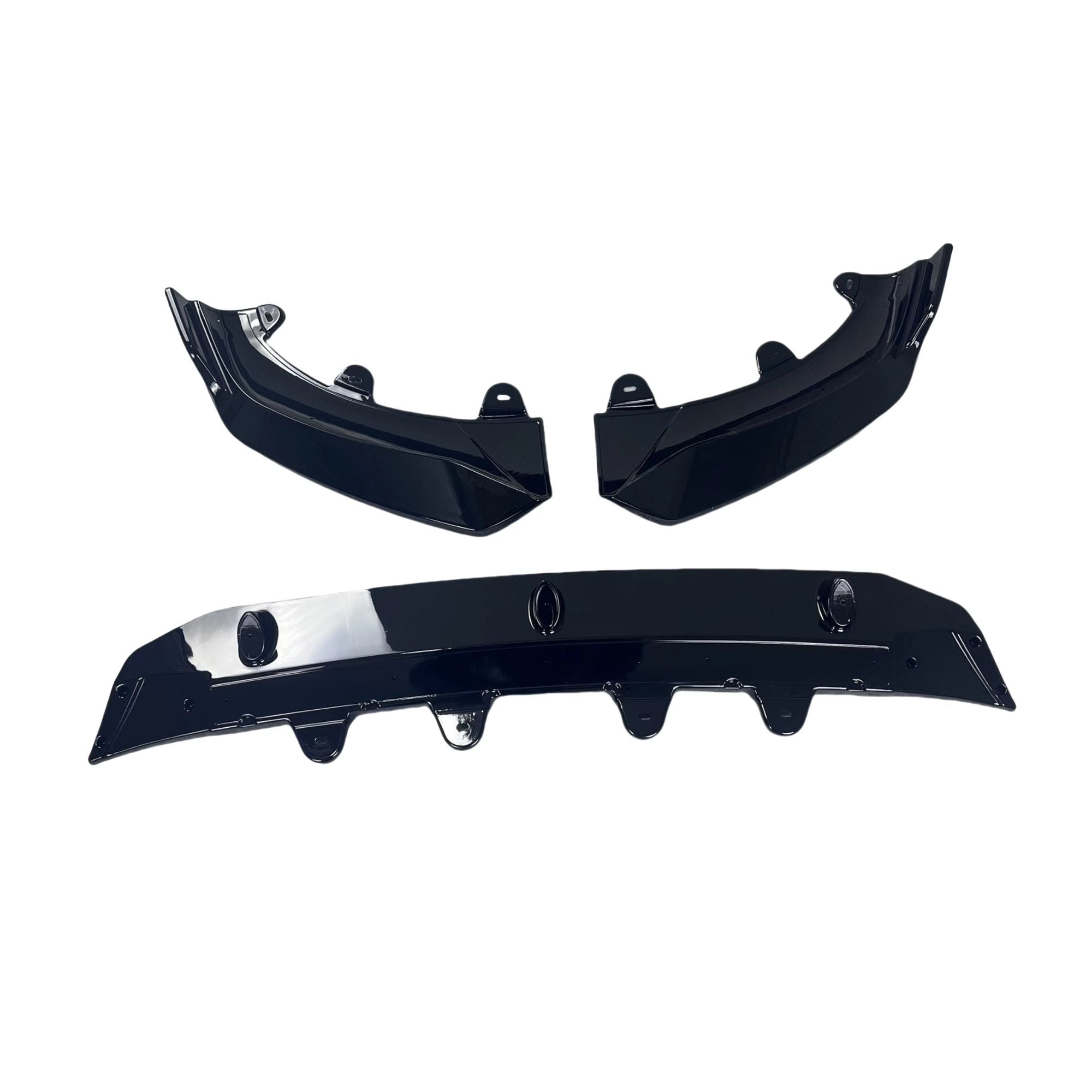 BMW X3 G01 / X4 G02 LCI Lip Frontal Negro Brillo (2021+)