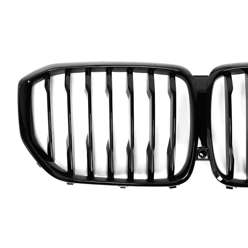 BMW X5 & X5M G05 F95 Gloss Black Single Slat Front Grills (2018-2023)