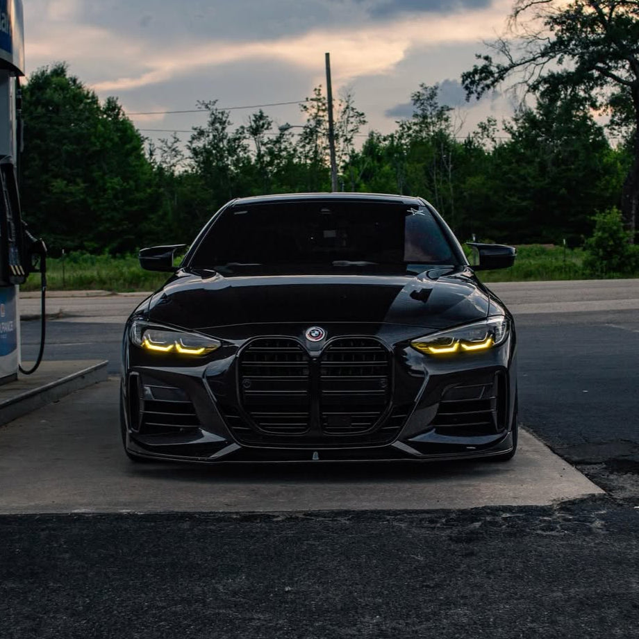 CSL Style Yellow DRL LED Lights Module Set For BMW 4 Series G22/G23/G26 (2021-2025)