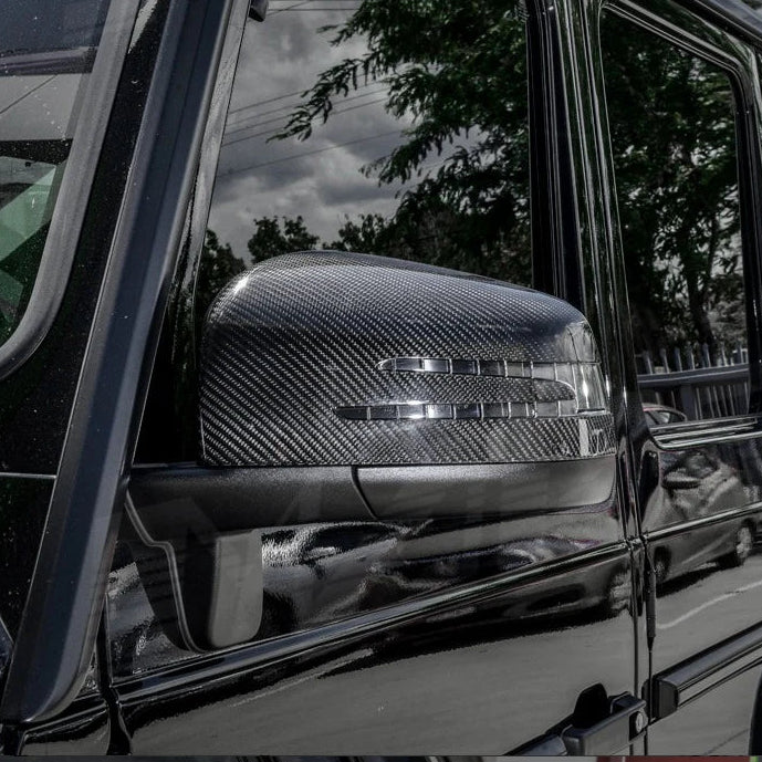 Mercedes G63 W463 Carcasas de Espejo de Carbono Prepreg (2012-2018)