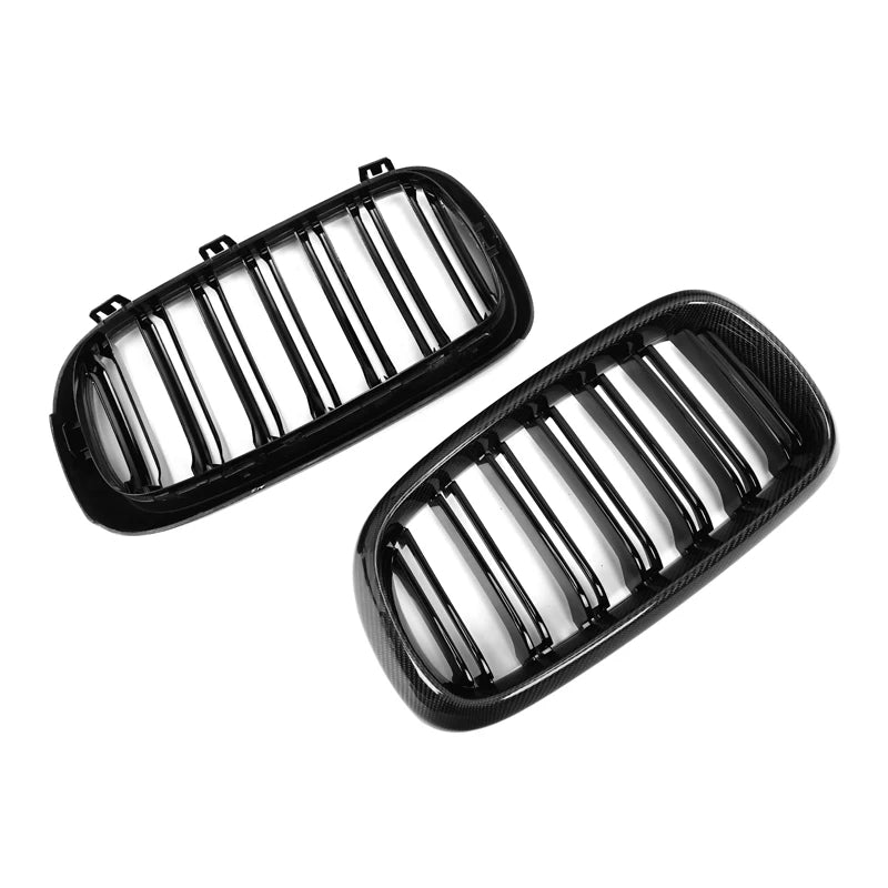 Parrilla Delantera de Carbono para BMW X5 X6 F15 F16 (2014-2018)