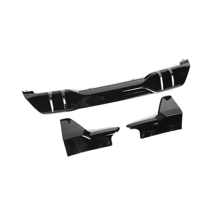 BMW X5 G05 LCI Gloss Black M Performance Style Rear Diffuser (2023+))