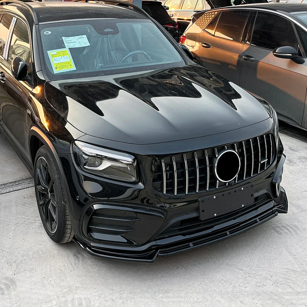 Mercedes GLA X247 Lip Frontal Negro Brillo (2020-2023)