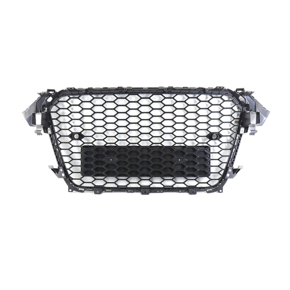 Audi A4/S4 B8.5 Parrilla tipo RS4 Negro Brillo Panal de Abeja (2013-2016)