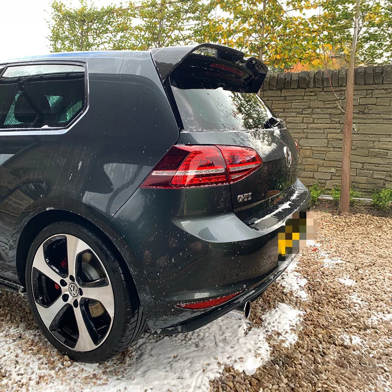 Vw Golf R/GTI/GTD MK7/7.5 2013-2020 Spoiler de Carbono
