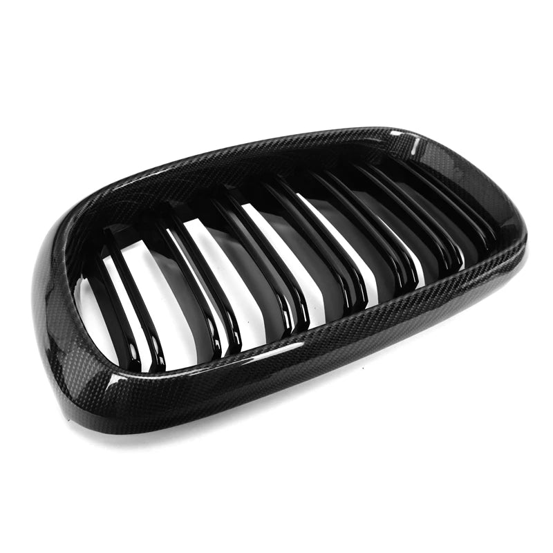 Parrilla Delantera de Carbono para BMW X5 X6 F15 F16 (2014-2018)