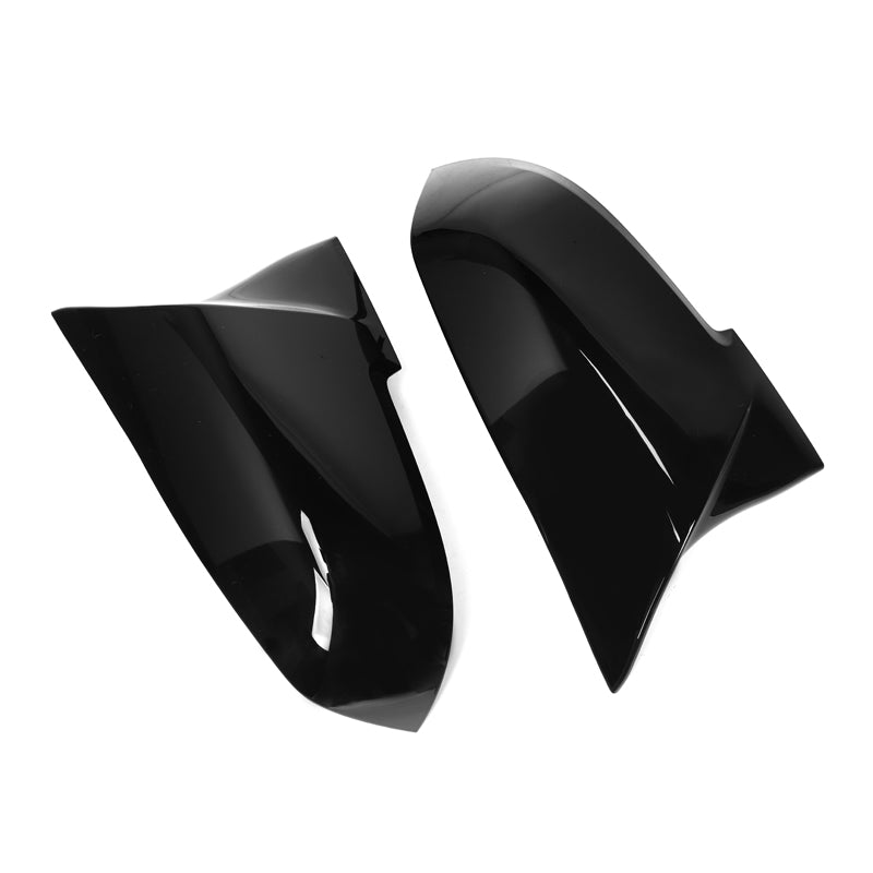 M Style Negro Brillante Espejo Wing Cubiertas Para BMW F20 F21 F22 F30 F32 F87 (2012-2019)