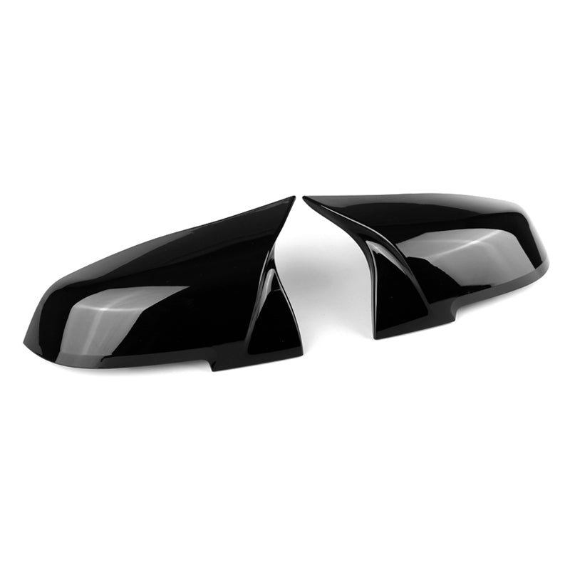 M Style Negro Brillante Espejo Wing Cubiertas Para BMW F20 F21 F22 F30 F32 F87 (2012-2019)
