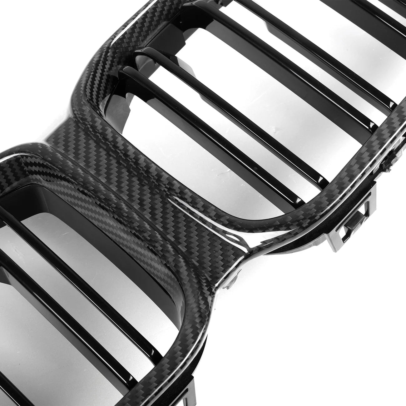 Parrillas delanteras de carbono de doble lama para BMW M2 F87 Competition (2018-2020)