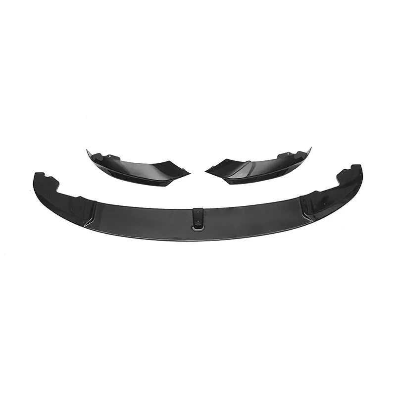 BMW Serie 4 F32 F33 F36 M Sport Gloss Black MP Style Lip Splitter (2014-2019)