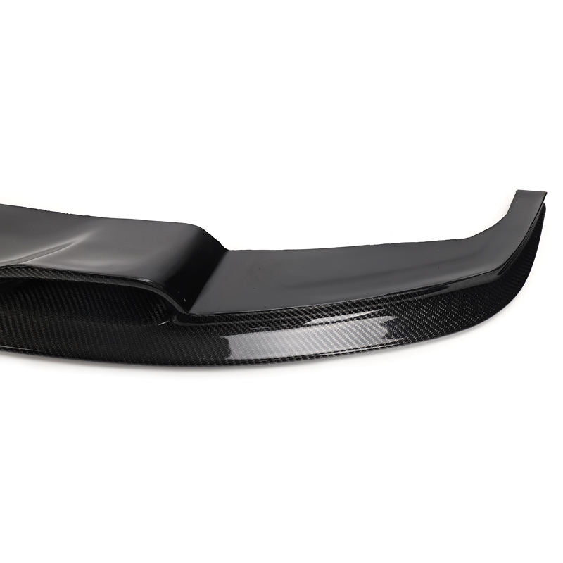 BMW Serie 3 F30 / F31 Lip Frontal de Carbono Estilo V para Parachoques Delantero (2012-2019)