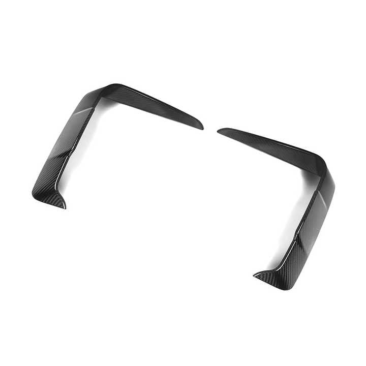 Inserciones de parachoques delantero de carbono prepreg para BMW Serie 4 G22 G23 por OPTIC (2020+)