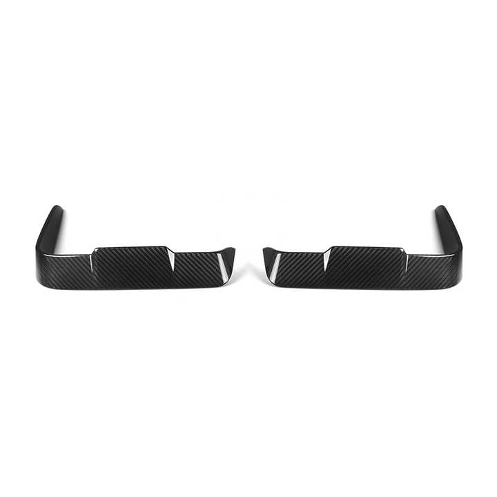 Inserciones de parachoques delantero de carbono prepreg para BMW Serie 4 G22 G23 por OPTIC (2020+)