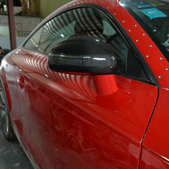Audi TT/TTS 8J Carbon Fibre Mirror Covers (2006-2014)