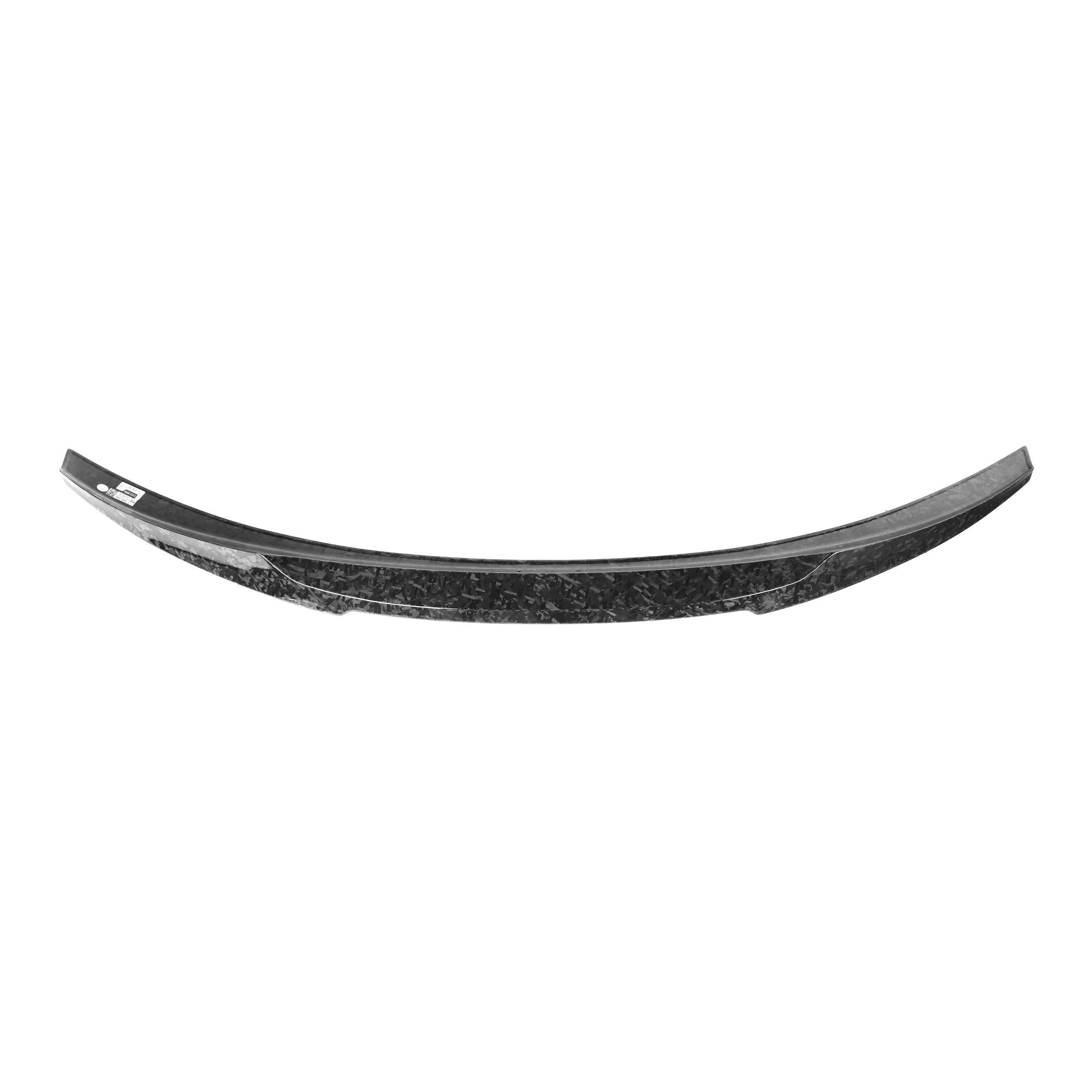BMW 3 Series G20 / M3 G80 Pre-Preg Dry Forged Carbon Fibre M Style Rear Spoiler By OPTIC (2019+)
