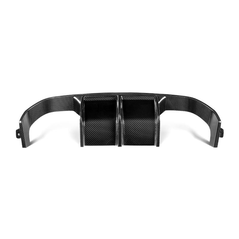 BMW M3 F80 / M4 F82 F83 Difusor Trasero GT de 3 Piezas en Carbono Prepreg Seco por OPTIC (2014-2019)