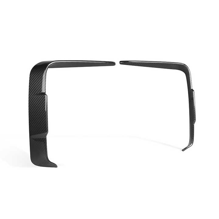 Inserciones de parachoques delantero de carbono prepreg para BMW Serie 4 G22 G23 por OPTIC (2020+)