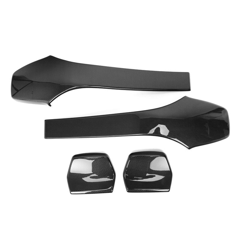 Cubiertas de respaldo de asiento de carbono prepreg para BMW M3 F80 / M4 F82 F83 por OPTIC (2014-2019)