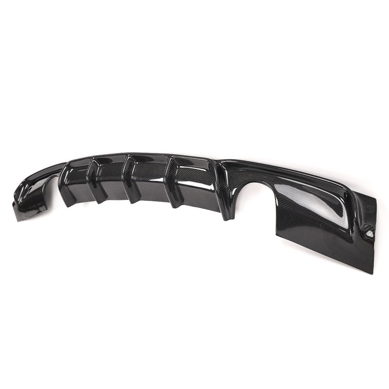 BMW Serie 3 F30 / F35 Difusor Trasero de Parachoques de Carbono Doble Escape (2013-2018)