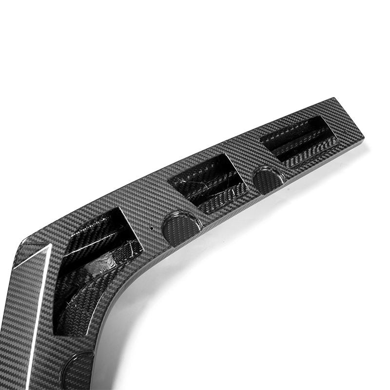 BMW M3 F80 / M4 F82 F83 Difusor Trasero GT de 3 Piezas en Carbono Prepreg Seco por OPTIC (2014-2019)