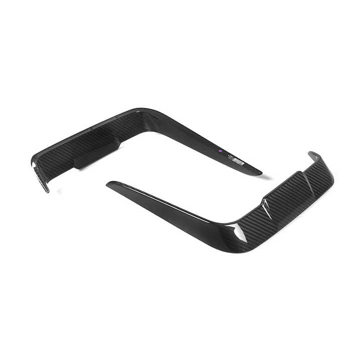 Inserciones de parachoques delantero de carbono prepreg para BMW Serie 4 G22 G23 por OPTIC (2020+)