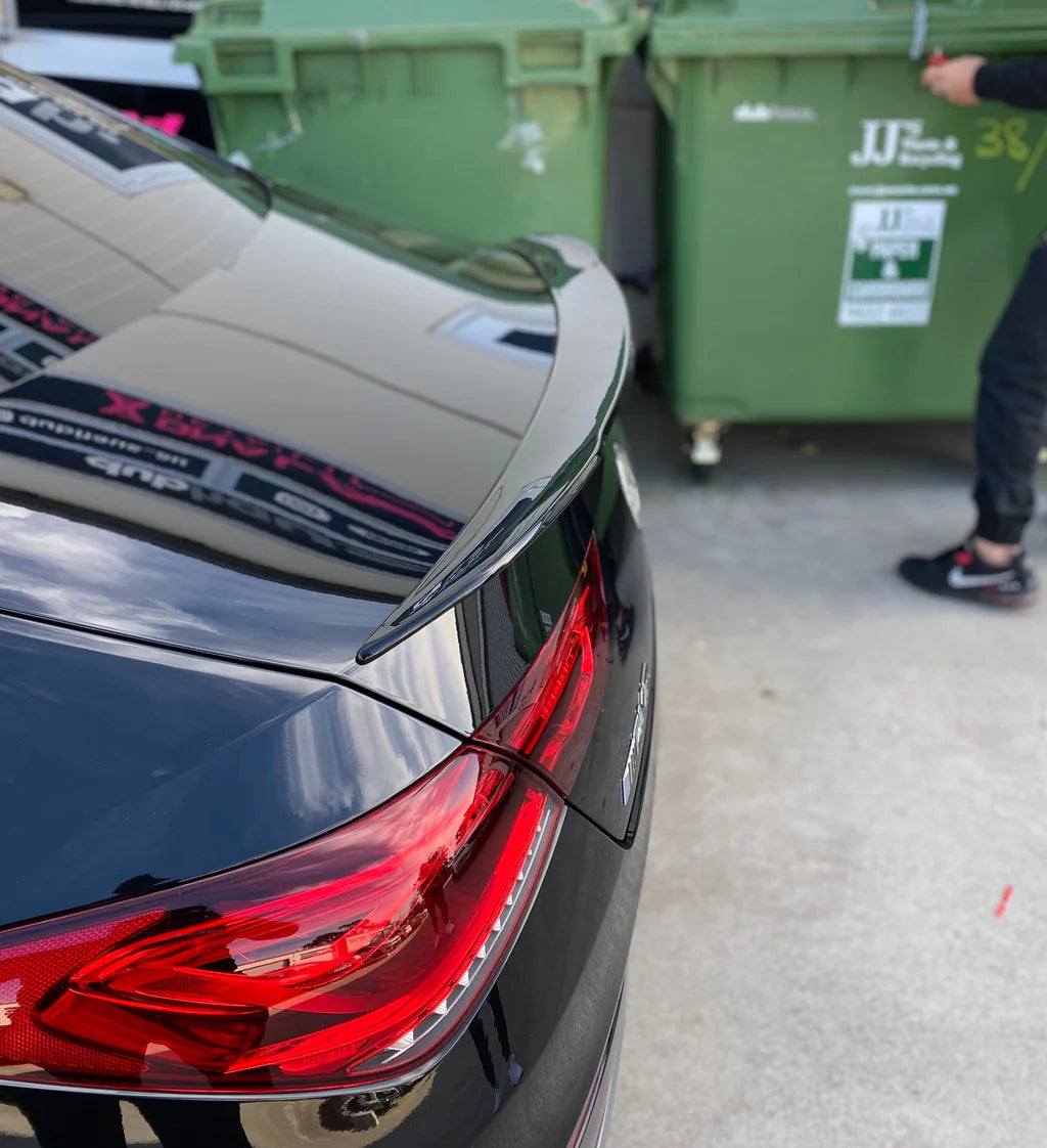 Mercedes CLA W118 Negro Brillo Spoiler Trasero Estilo P (2019+)