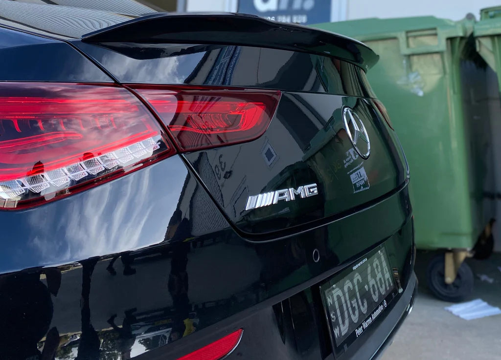 Mercedes CLA W118 Negro Brillo Spoiler Trasero Estilo P (2019+)