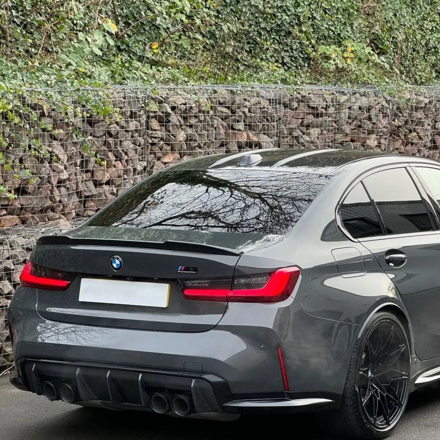 BMW Serie 3 G20 & M3 G80 Prepreg Estilo Cs Spoiler Trasero de Carbono por OPTIC (2018+)