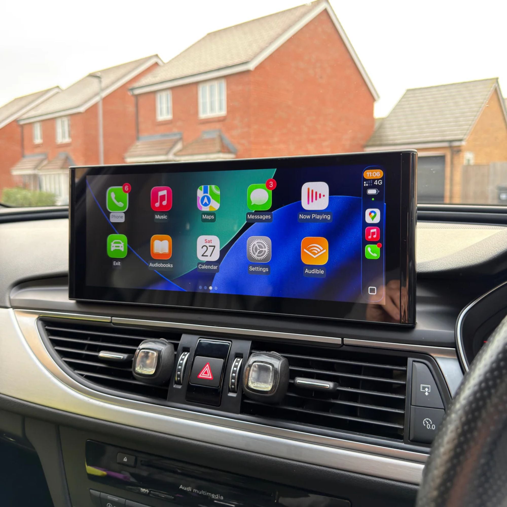 Audi A6/S6/RS6 A7/S7/RS7 C7/C7.5 | 12.3" Pantalla Táctil Apple CarPlay/Android Auto | (2011-2018)