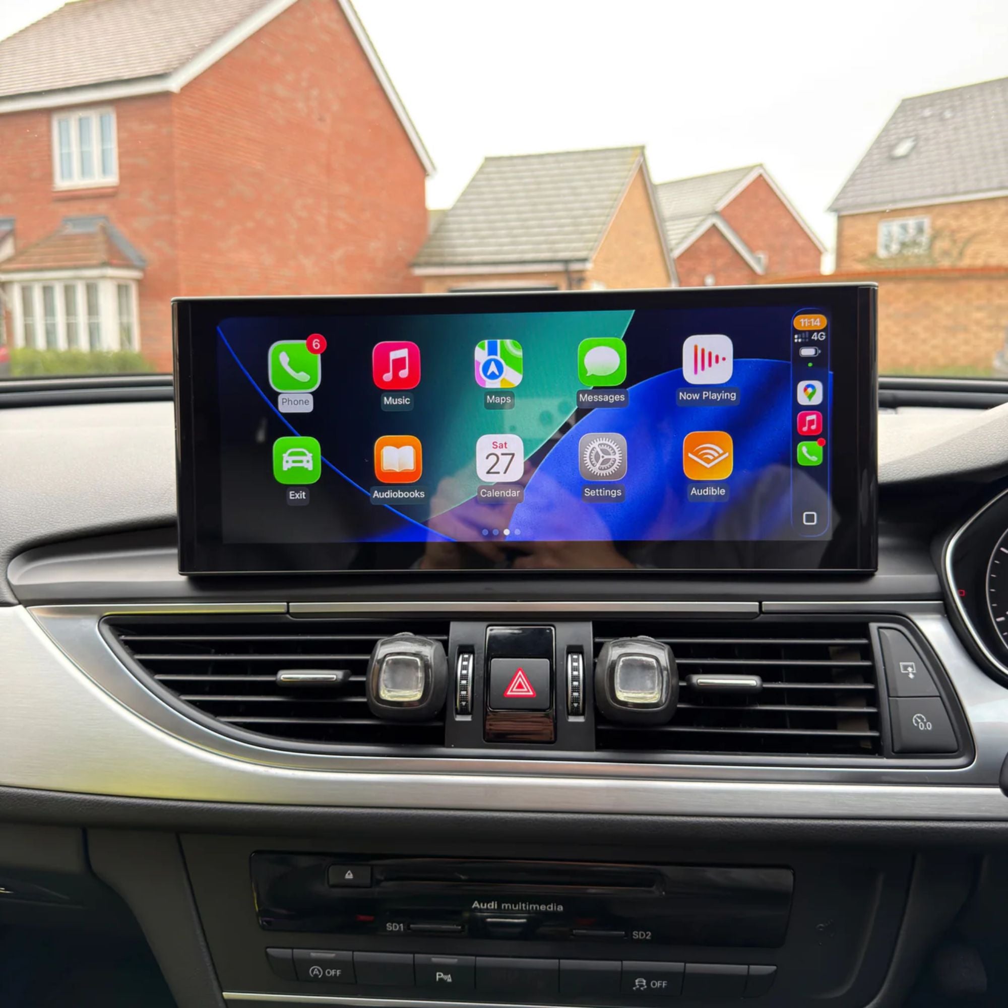 Audi A6/S6/RS6 A7/S7/RS7 C7/C7.5 | 12.3" Pantalla Táctil Apple CarPlay/Android Auto | (2011-2018)