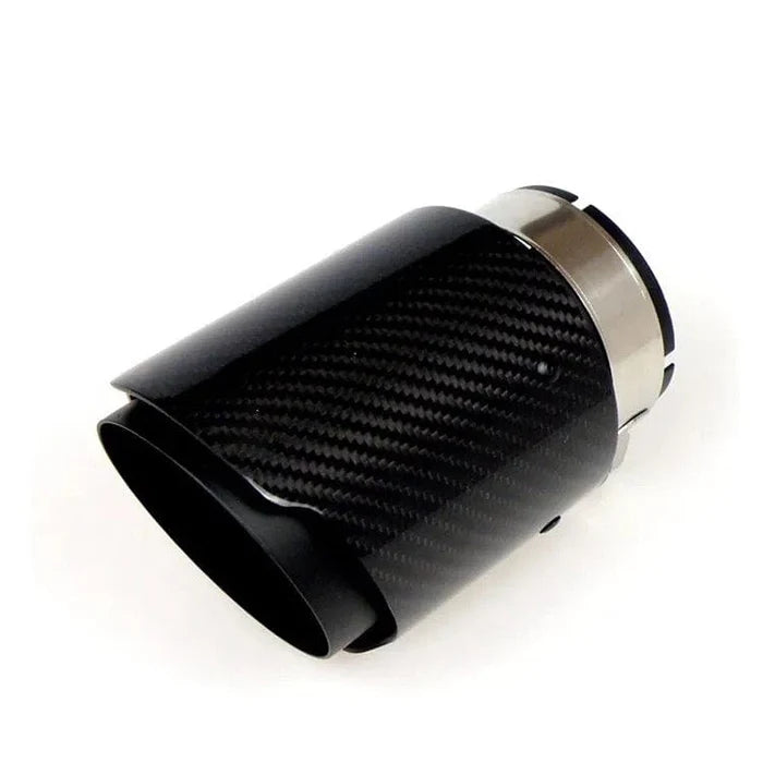 Colas de escape de carbono corte biselado para BMW Serie 3 335I/335D (E90/E91/E92/E93)