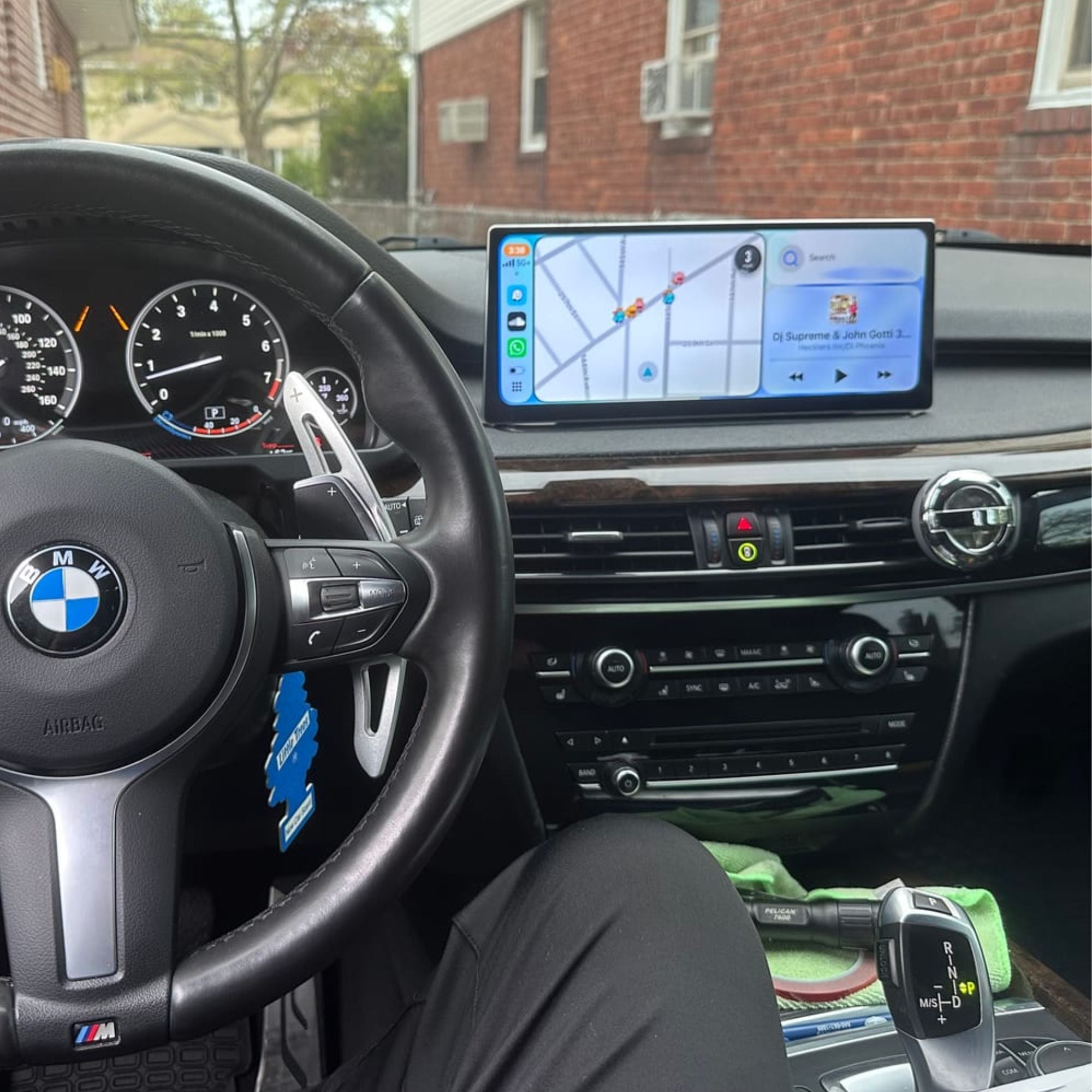 BMW X5/X6 F15/F16 | 12.3" Pantalla Táctil Apple CarPlay/Android Auto | (2013-2019)