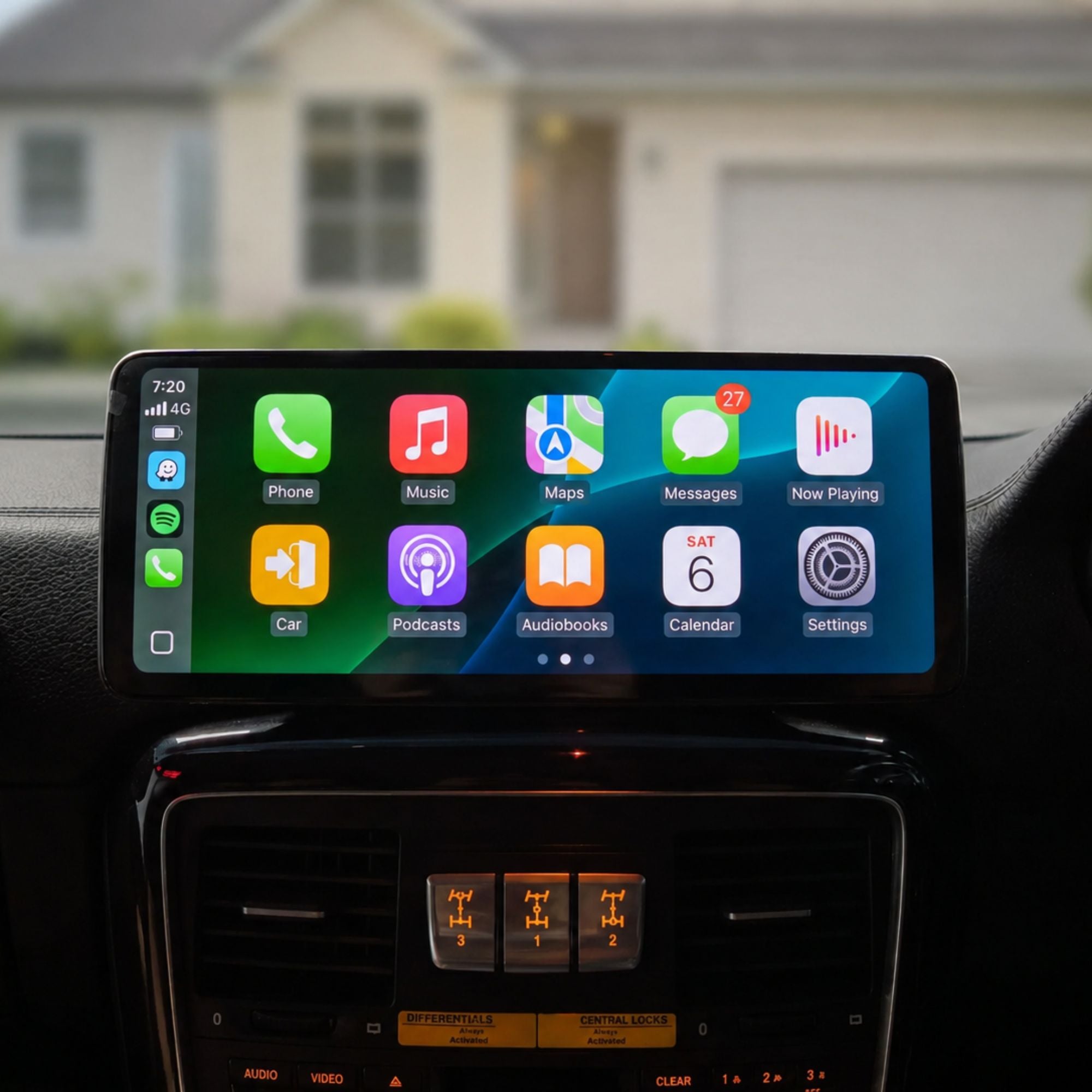 Mercedes G-Class W463 | 12.3" Pantalla Táctil Apple CarPlay/Android Auto | (2013-2018)